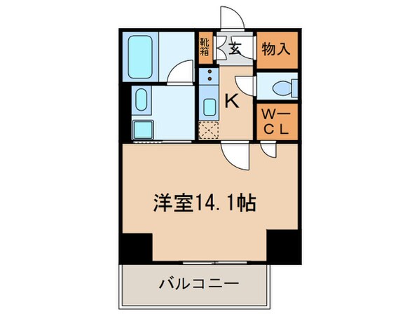 Blancasa久屋大通の物件間取画像